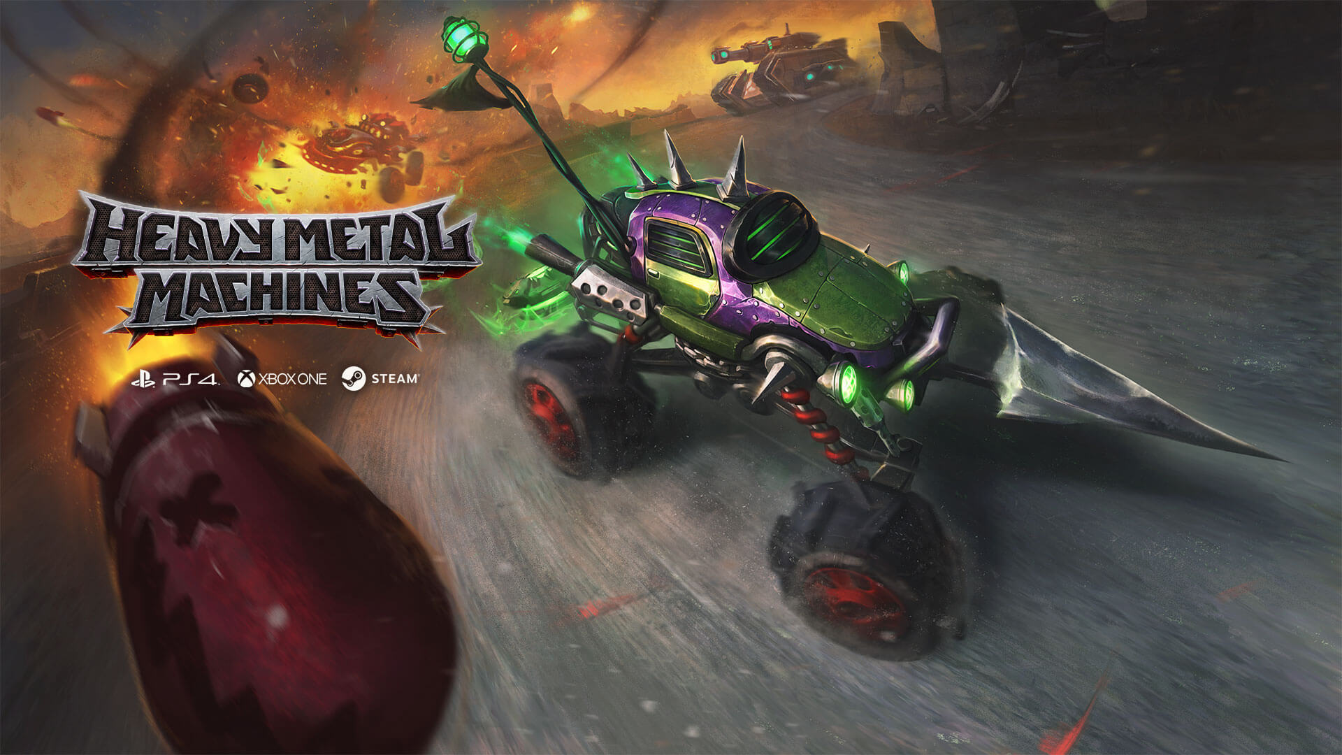 Jogo brasileiro Heavy Metal Machines é lançado para consoles gratuitamente